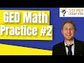 GED Math Practice Questions 2020 Quiz 2