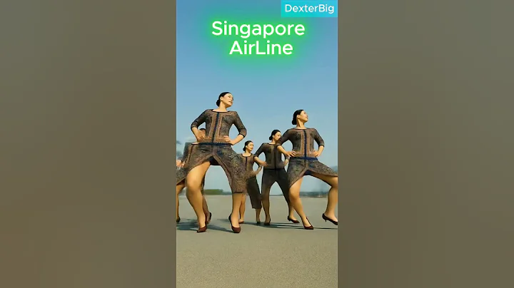 Blurred Lines Dance challenge [Singapore Airline] #dance #dancechallenge #airport #cops dance