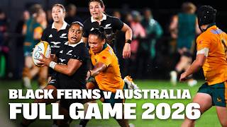 The First-Ever ANZAC Day Test | Black Ferns vs Australia Full Game