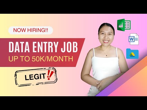 Get Paid to Type: Data Entry Job! Up to 50k per month | Sincerely Cath