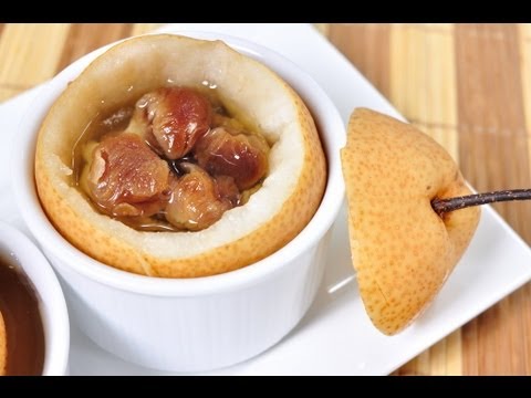 สาลี่ตุ๋นลำไย (ขนมหวานจีน)