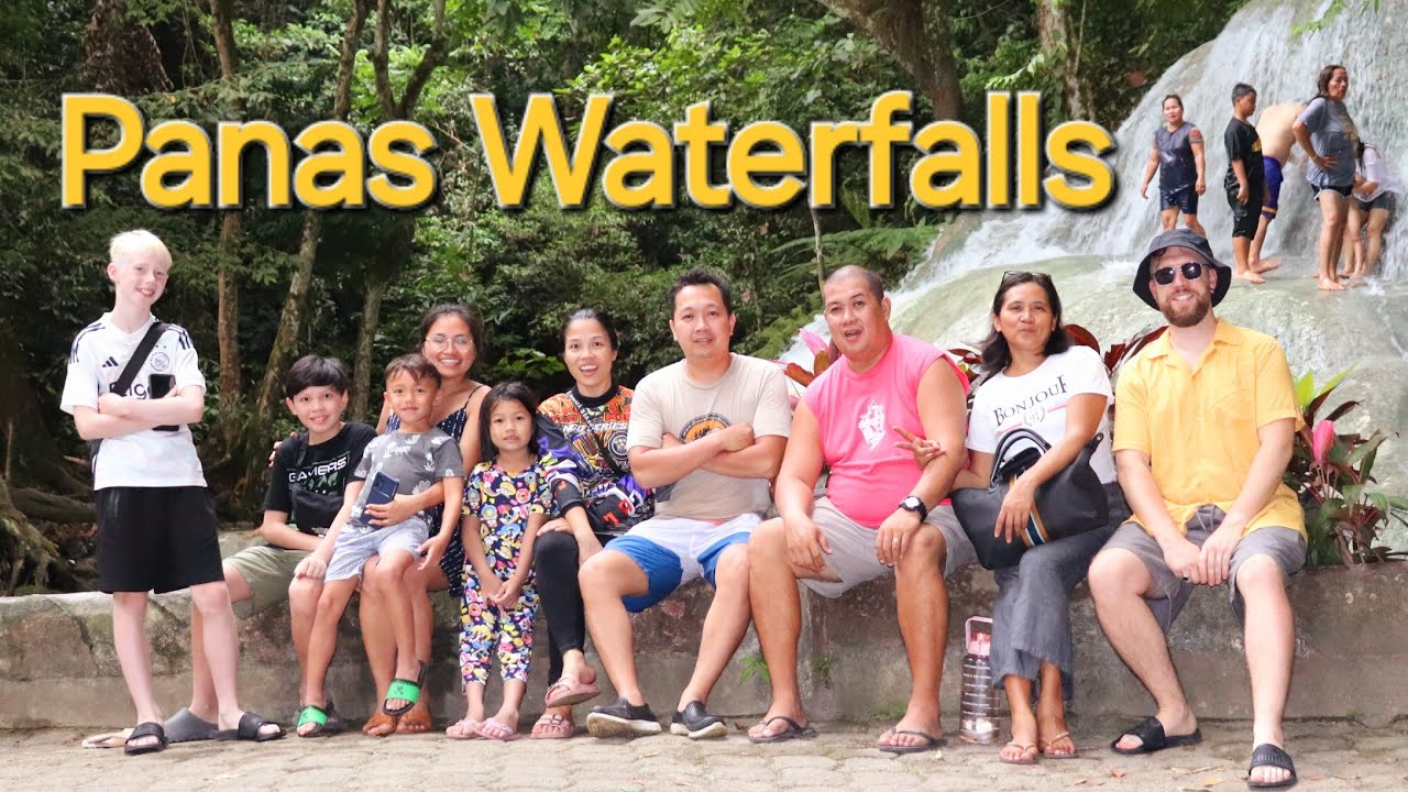 Visiting Panas Waterfalls in the Philippines!