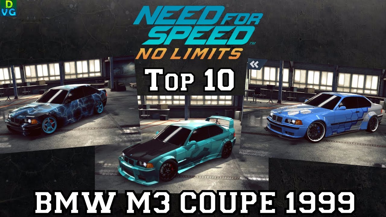 Nfs No Limits Top 10 Bmw M3 Coupe 1999 August 17 Youtube