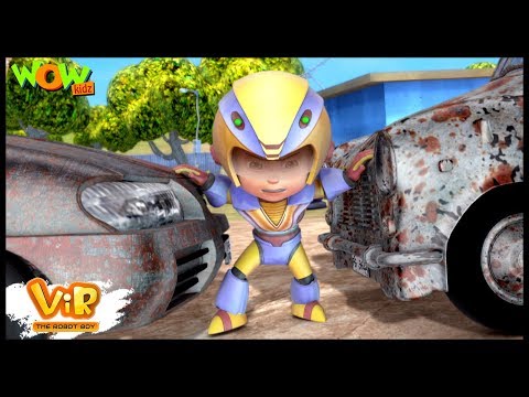Car Thief | Vir: The Robot Boy WITH ENGLISH, SPANISH & FRENCH SUBTITLES | WowKidz