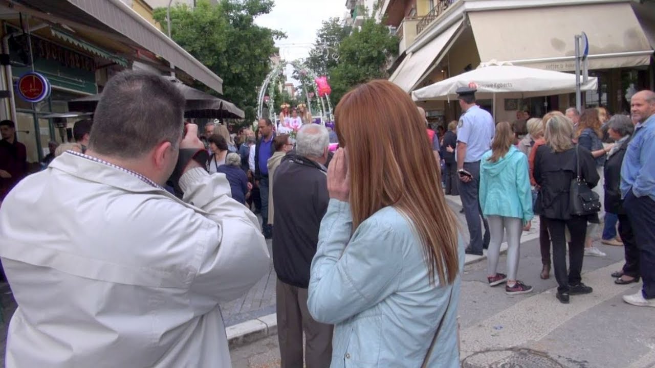 Απογευματινός Περίπατος στον Πεζόδρομο της Έδεσσας 