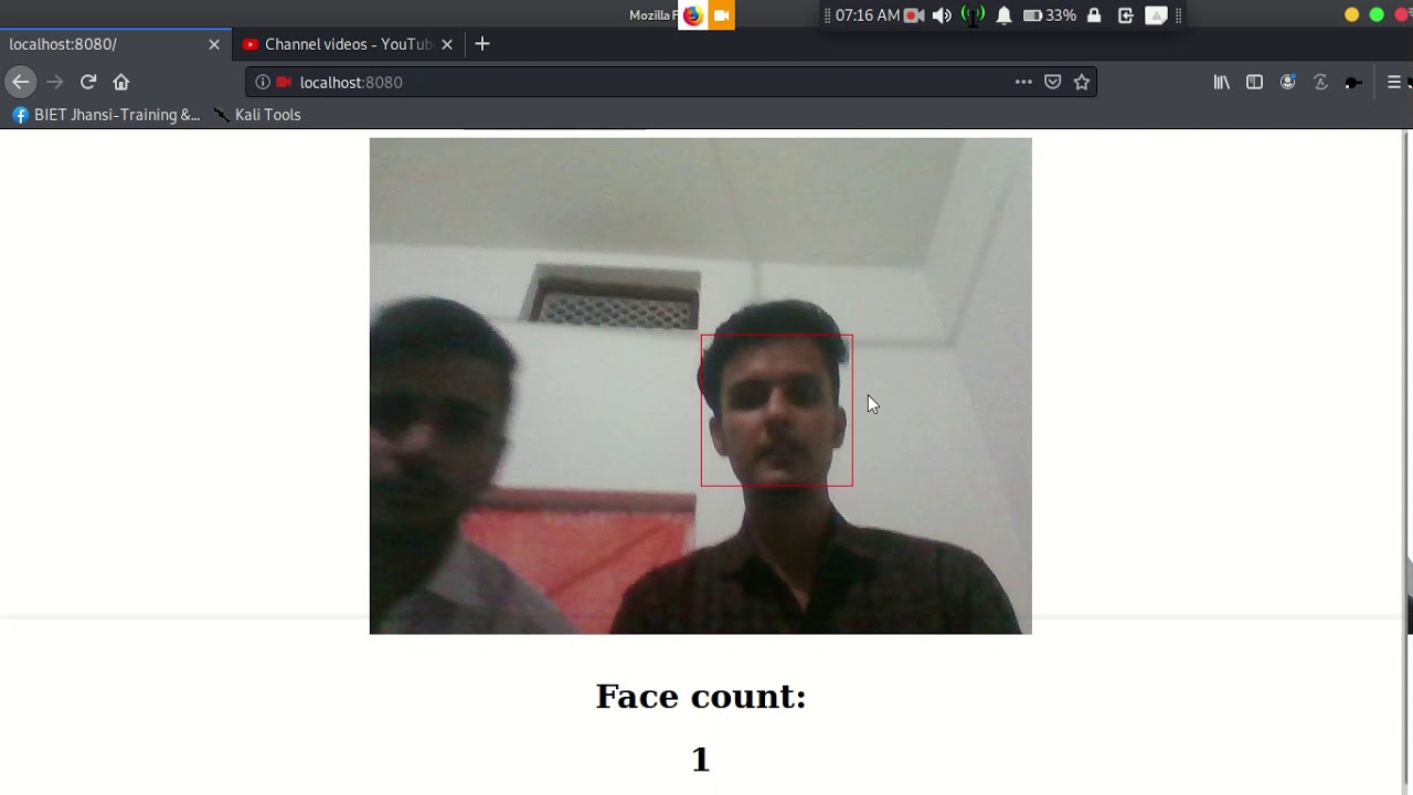 JavaScript Open CV | Face detection | Take 1 - YouTube