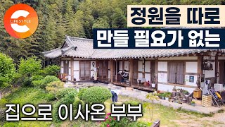 숲 하나 보고 이사왔는데 대문이랑 정원 없는 집에 대문이랑 정원이 생김🏡 대나무숲으로 들어간 부부가 한옥집에서 사는 법 I #한국기행