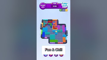 Color Block Jam Level 241 Solution Walkthrough