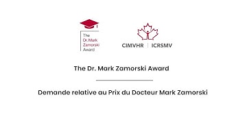 The Dr. Mark Zamorski Award