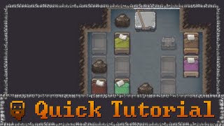 Dwarf Fortress - Quick Tutorial - Basic Hospitals