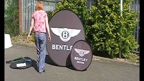 Pop Up Banners - Round (Medium size) - from Flagmakers