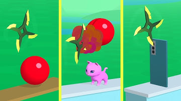 Dont Slice The Cats - Very Satisfying and Relaxing ASMR Slicing Video Game