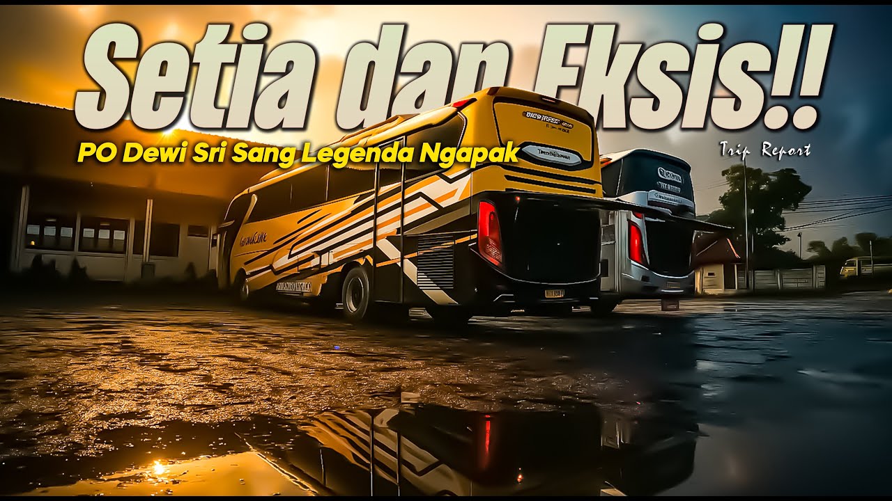 Masih Eksis‼️ Kebayoran Lama - Slawi Naik Bus Dewi Sri