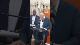 Mark Golding at PNP press conference at the leader of the opposition office in St Andrew