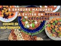 5 erreurs majeures a eviter en regime ceotgene  conseils keto pour dbutants