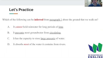 TOEFL Inference Question