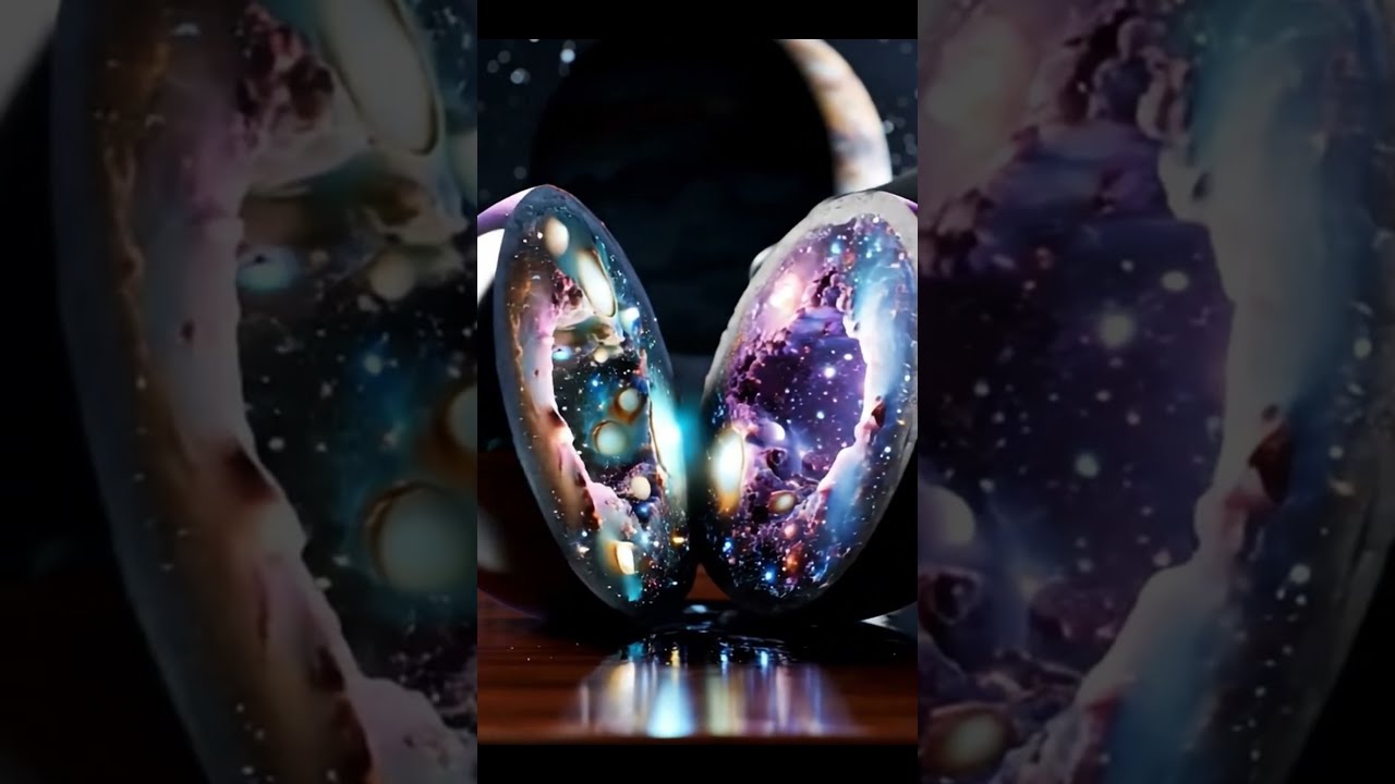 AI Universe Cutting ASMR Soothing Slicing Through Planets Black Holes Deep Space Aiasmr Asmr