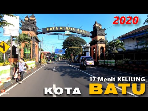 Kota BATU 2020 - 17 Menit keliling Kota Batu apakah SEPI???