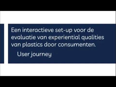 Master thesis: User Journey