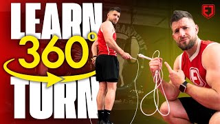 Boxing Jump Rope 360 Turn – Step-by-Step Tutorial
