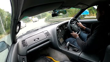 Supercharged 1UZ-FE Supra - First Run as a Supercharged Supra with Water-Methanol