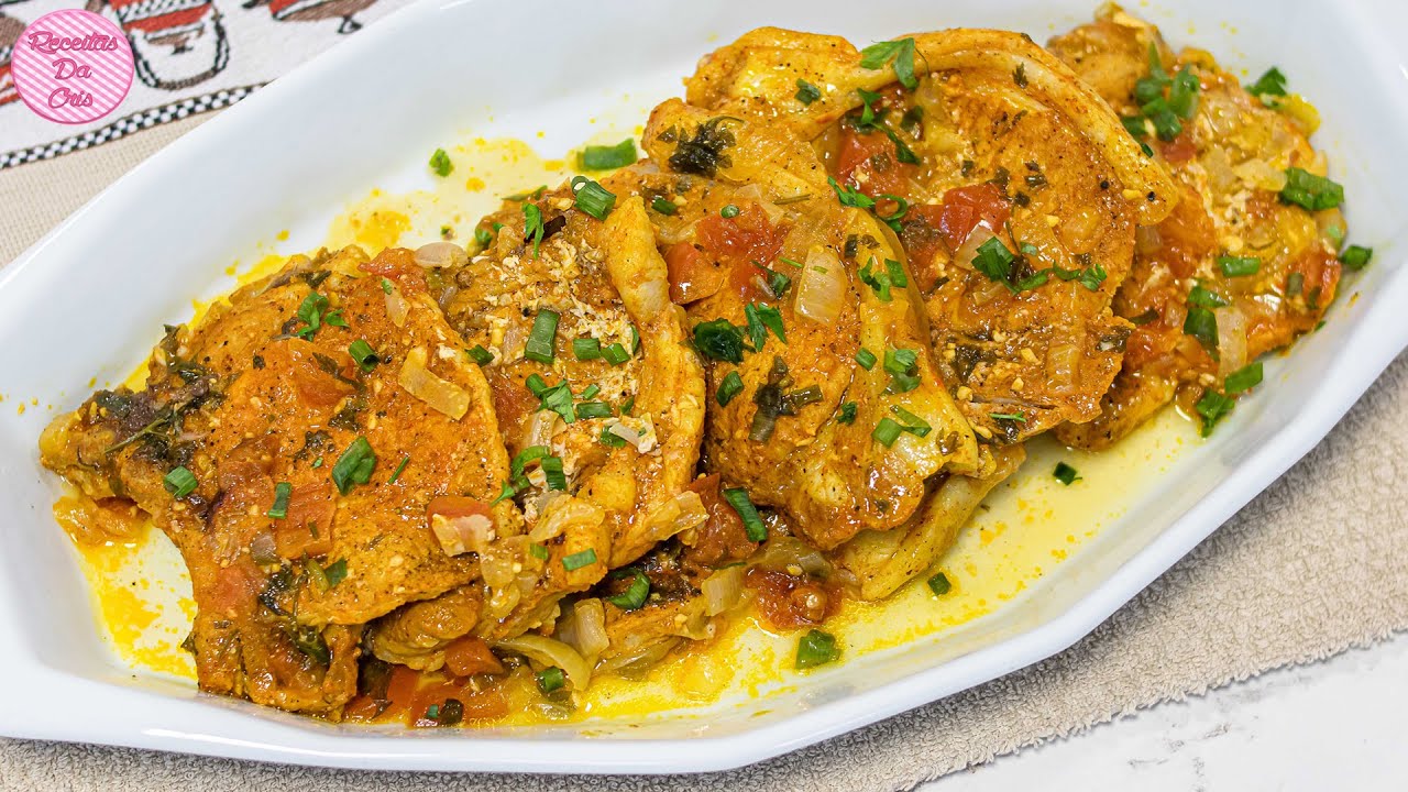 BISTECA DE PORCO NA PANELA DE PRESSÃO PRONTA EM 8 MINUTOS!! MISTURA BARATA!SUCULENTA E DELICIOSA !!