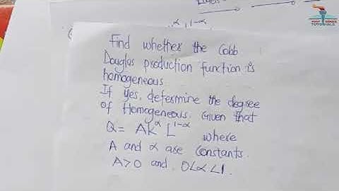 Homogeneous function (Euler