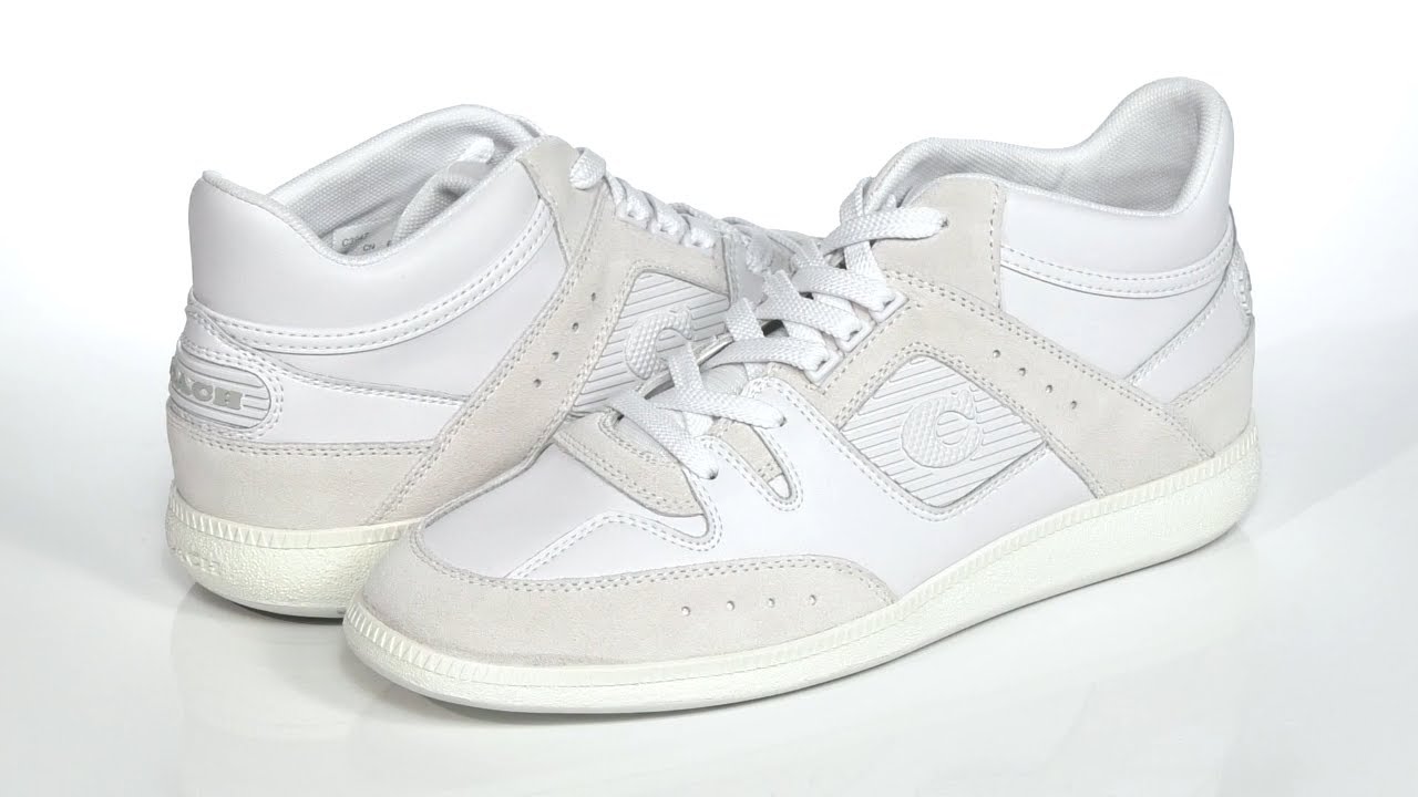 COACH Citysole Leather and Suede Mid Top SKU: 9573640