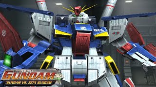 Mobile Suit Gundam: Gundam vs. Zeta Gundam - ZZ Gundam ALL MOVES