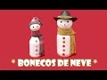 ⛄ Bonecos de Neve De Garrafa e Vidro Reciclados ( ARTESANATO, DIY, RECICLAGEM )