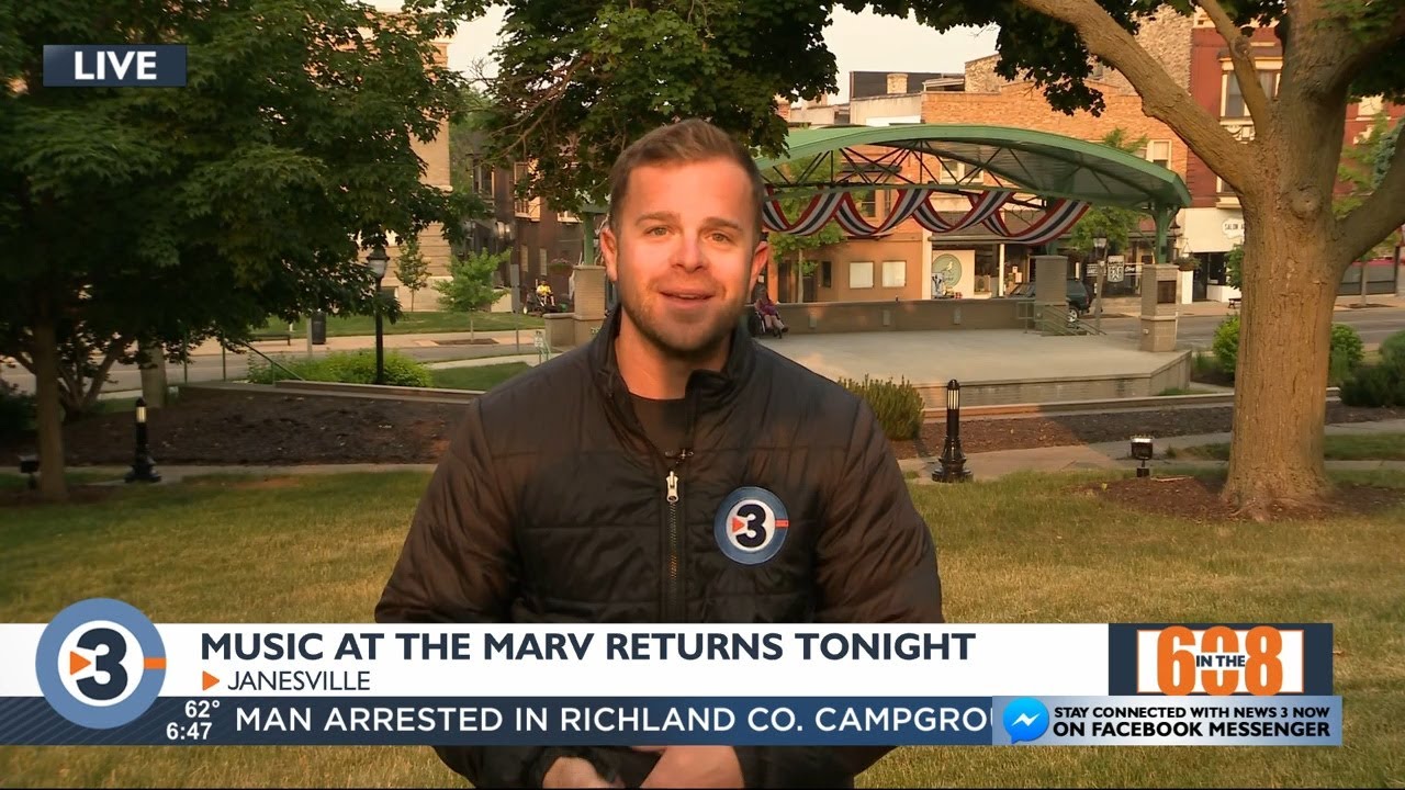 In the 608 "Music at the Marv" returns Tuesday in Janesville YouTube