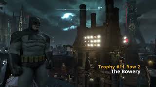 Batman: Return to Arkham - Arkham City - Riddler Trophies - The Bowery FULL