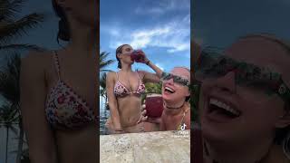 WWE Superstar Liv Morgen & AEW Superstar CJ Perry Have Fun in bikini!
