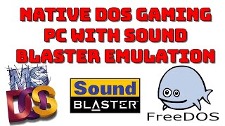 DOS Gaming with Sound  FreeDOS + SBEMU on a portable USB drive