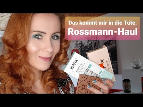 DAS KOMMT MIR IN DIE TÜTE: Das habe ich dieses Mal bei Rossmann eingekauft | Rossmann-Haul