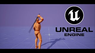Unreal Engine 5.4: Equip and Unequip weapon using anim notify and anim montage in Sandbox Character