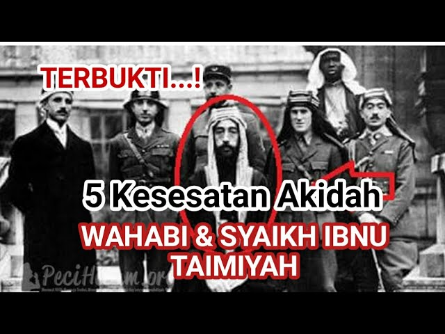 Tak Terbantahkan!! 5 Kesesatan Akidah Wahabi & Syaikh Ibnu Taimiyah class=