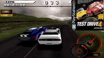 Test Drive 4 (PS 1) | Duckstation x64 | 1080p HD |