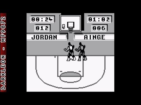 Game Boy - NBA All Star Challenge © 1991 LJN Ltd. - Gameplay