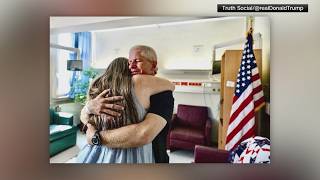President Trump announces American who was held captive for 9 months has been released