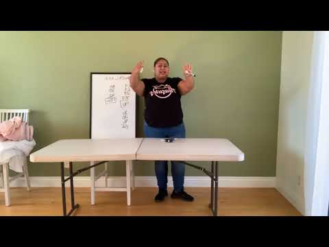 Video: ¿Qué tamaño de mantel para una mesa de 5 pies?