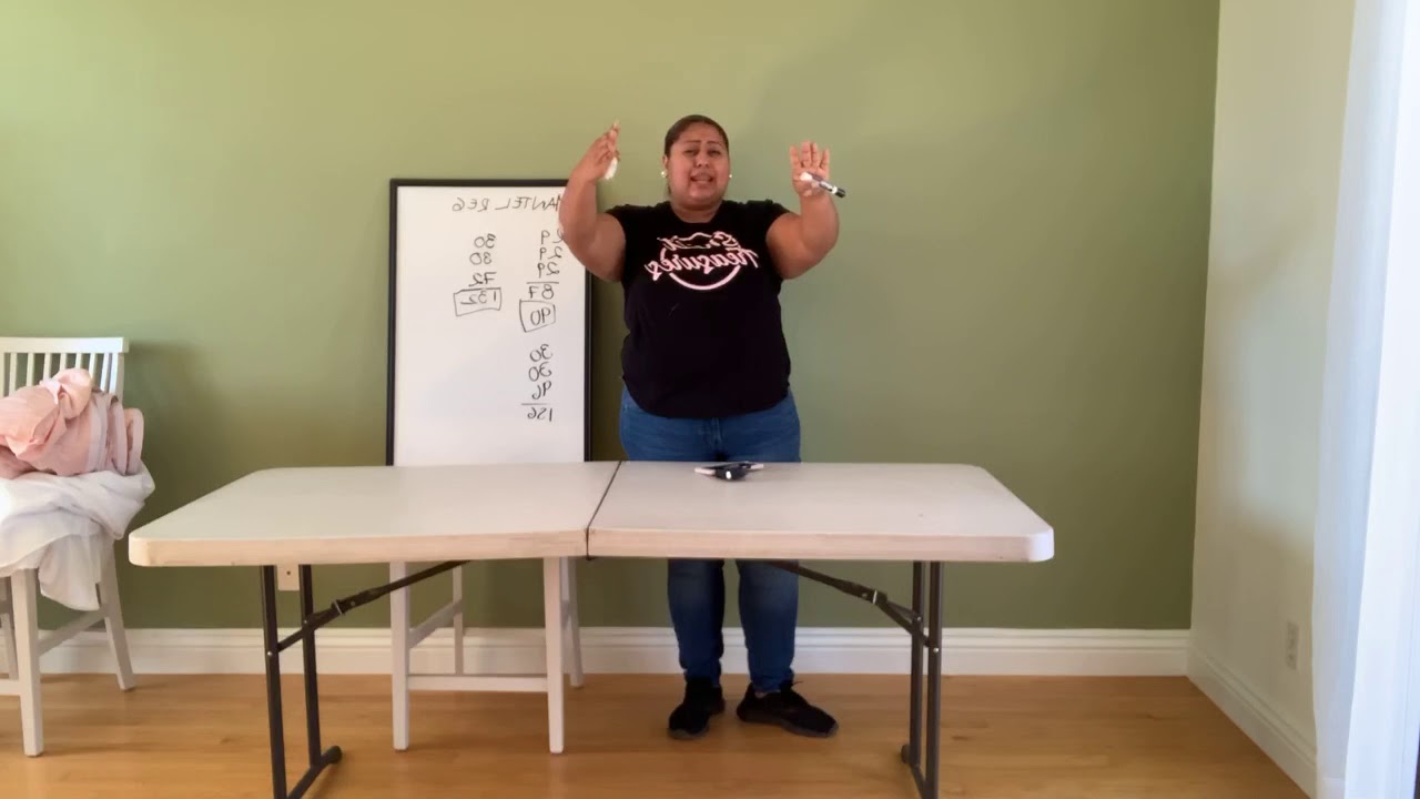 Cómo sacar la medida del mantel o faldón table skirt