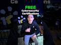 Free Cybersecurity Certifications I wish about earlier in my career #certification #cybersecurity