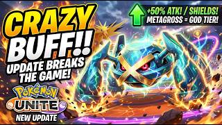 METAGROSS crazy buff || pokemon unite after update
