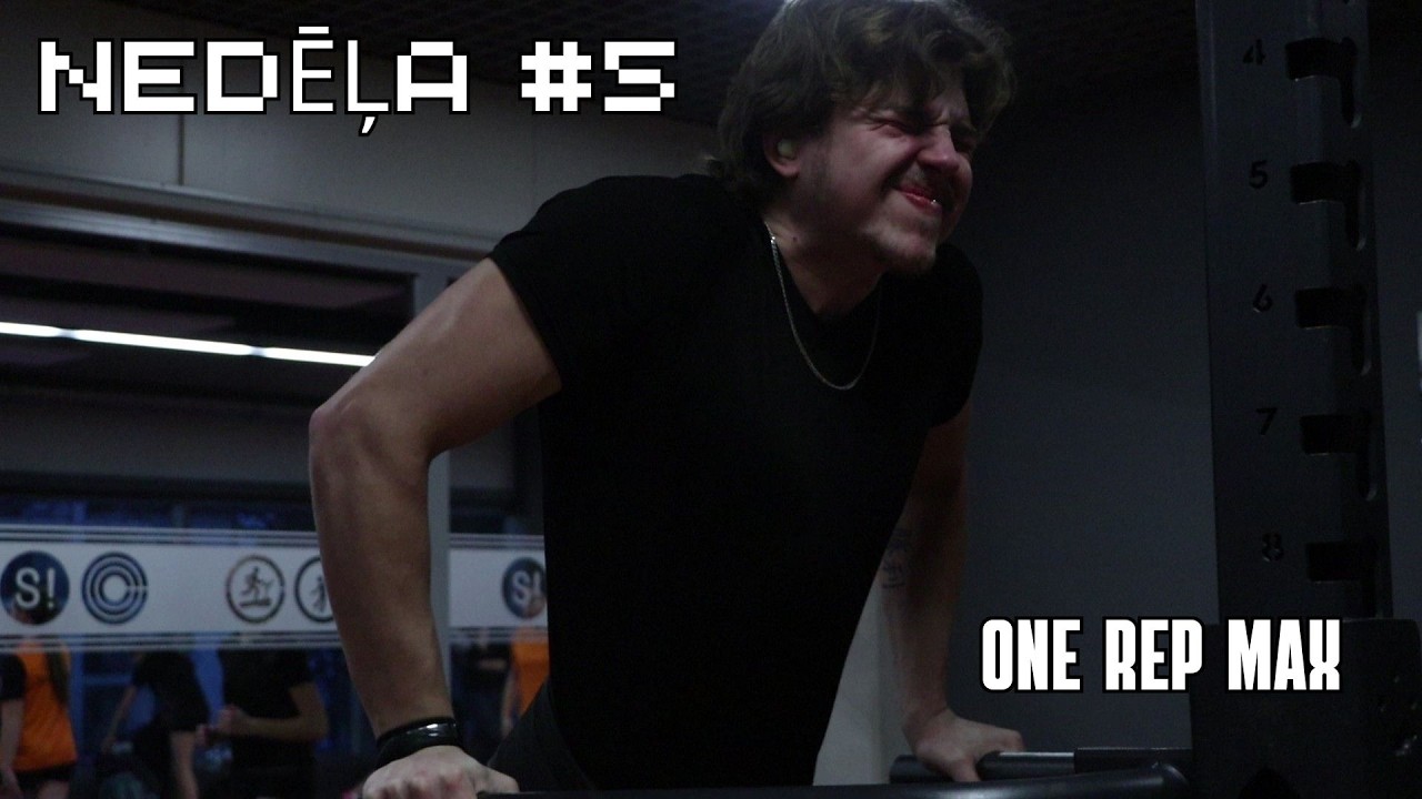 Ceļš līdz 100KG | 1 REP MAX | 5. Nedēļa