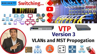 Advanced Switching Protocols | #VTP Version 3 and #MST