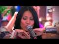 Anggun  a nos enfants  la neige au sahara  interview live at livarot france  village depart