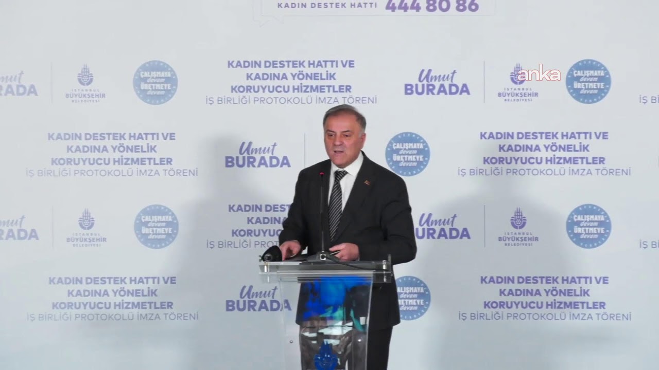 İBB Başkan Vekili Nuri Aslan, Kadın Destek Hattı Programı'nda konuşuyor / İstanbul #Canlı