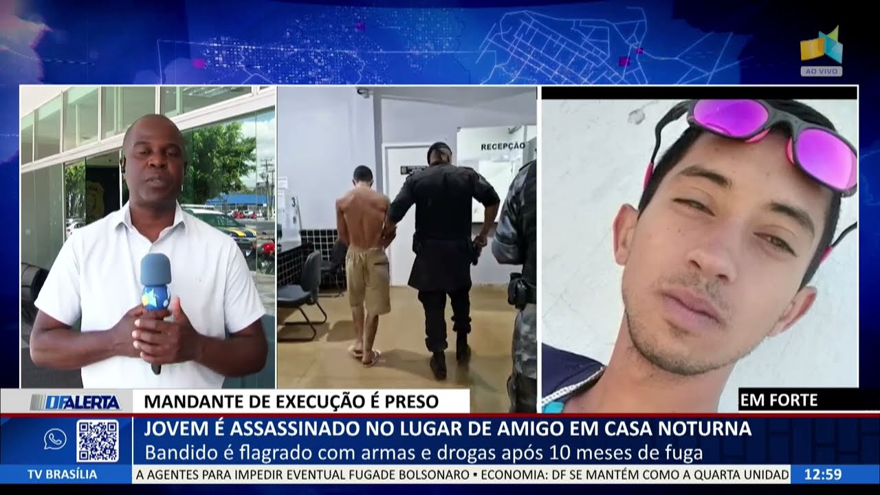 DF ALERTA - Jovem é assassinado no lugar de amigo em casa noturna