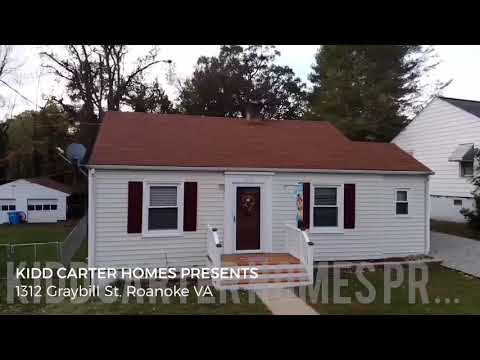 1312 Graybill Rd., Roanoke, VA home video tour